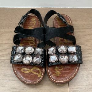 Sam Edelman Jeweled Sandal - 8.5 ($120 Retail)